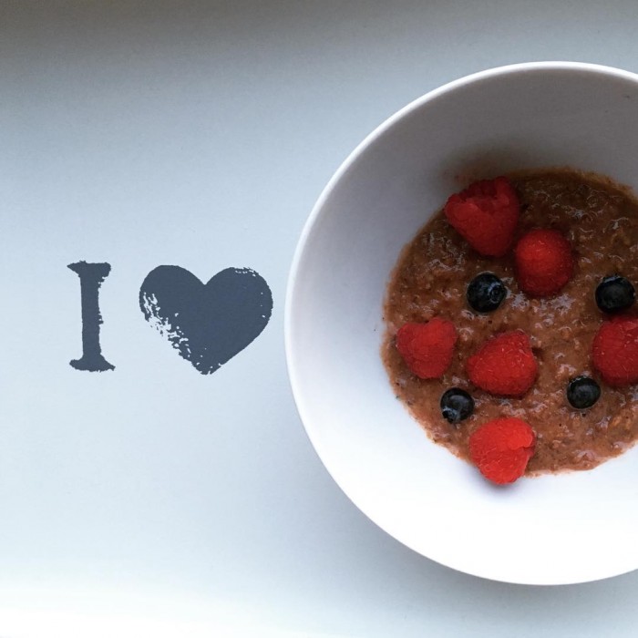 Zdravá snídaně z jáhel