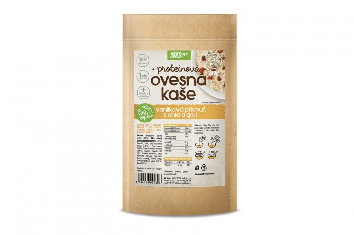 PROTEINOVÁ OVESNÁ KAŠE vanilka PROTEINOVÁ OVESNÁ KAŠE vanilka