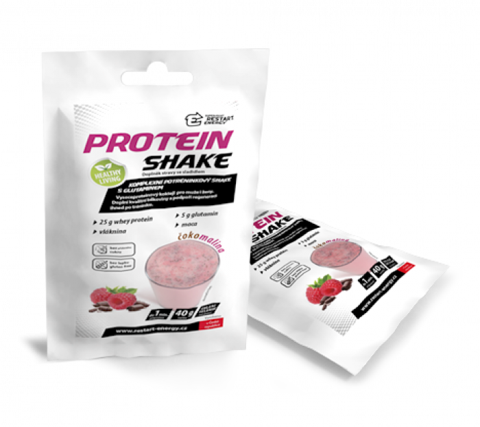 PROTEIN SHAKE s příchutí čokomalina PROTEIN SHAKE s příchutí čokomalina