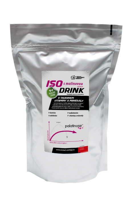 ISODRINK s malinovou příchutí – doypack 600 g ISODRINK s malinovou příchutí – doypack 600 g